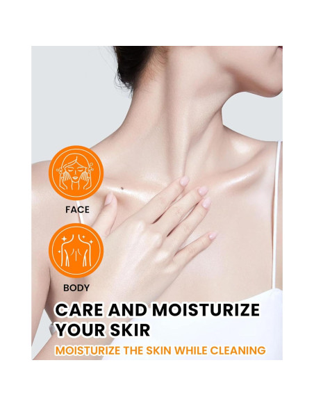 Jabón Natural de Miel y Cúrcuma Kojic - 2 Piezas