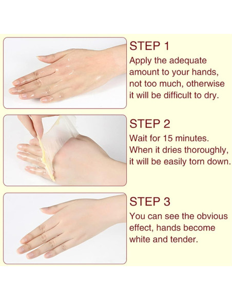 Mascarilla Exfoliante para Manos Lamilee Cera de Leche y Miel 110g