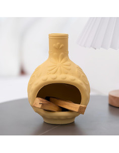 Soporte de Palo Santo MOUGIGI - Chimenea de Cerámica 9x16 cm 2
