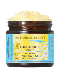 Mantequilla de Monoi Vainilla Pura 118ml Belleza Botánica