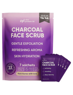 Mascarilla Facial Peel Off Wonder Family Carbón Activado 7 Pzas