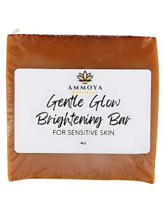 Barra de Jabón Iluminadora AmmoyaNaturals 113g Cúrcuma y Lavanda