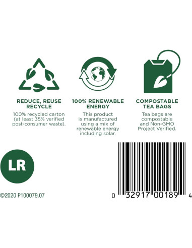 Té de Hierbas Orgánico Traditional Medicinals Raíz de Regaliz 48 Bolsas