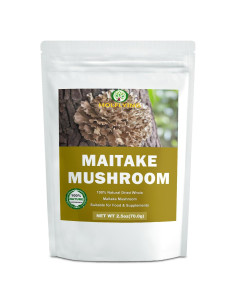 Champiñones Maitake Secos 100% Naturales 70.87 g - Sin OGM