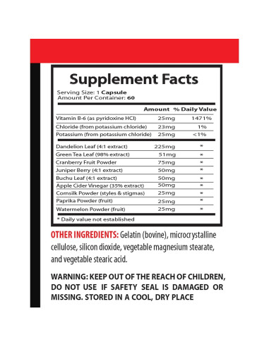 Polvo de Seda de Maíz Agua Fuera - 180 Cápsulas