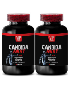 Suplemento Antifúngico Aloe Vera 120 Cápsulas - Candida Away