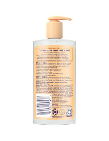 Limpiador Facial Biore Suave para Acné 191 ml - Paquete de 3