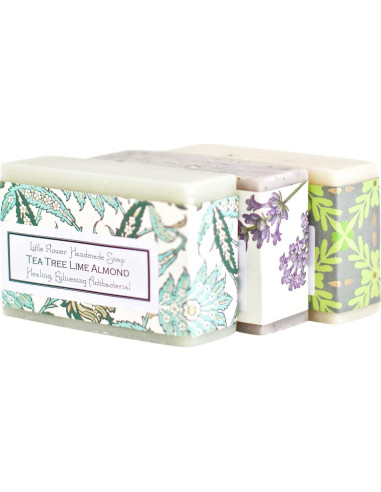 Juego de Jabones Naturales Hechos a Mano - 3 Barras 99g