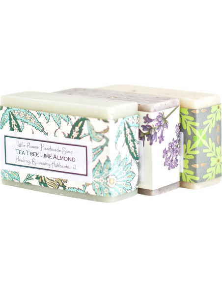 Juego de Jabones Naturales Hechos a Mano - 3 Barras 99g