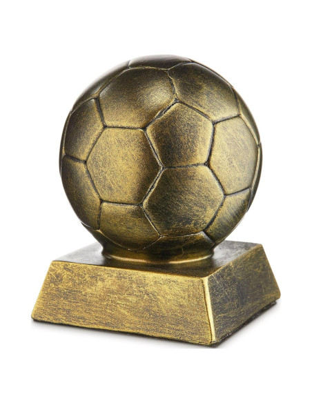 Trofeo de Fútbol Liliaafar MTY0748 Bronce Dorado 10x8x8 cm