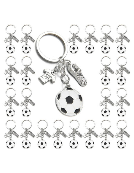 Llavero de Fútbol PHAETON 20PCS Souvenirs Deportivos