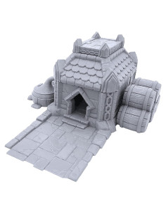 Cervecería Enano 3D EnderToys para Wargames 28mm