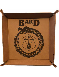Bandeja de Dados D&D PrecisionNC Cuero Sintético Marrón 2