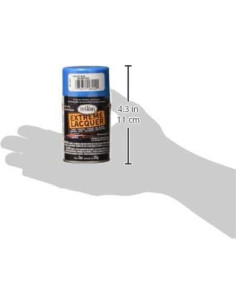 Pintura en aerosol Testors Laca Brillante 355 ml Azul Helado 2