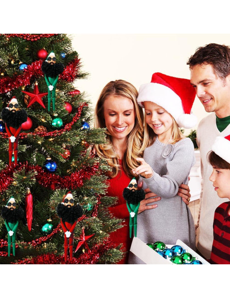 Muñeco de Duende Navideño de Peluche Dumwick Verde 32x8cm