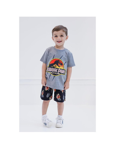 Conjunto camiseta y pantalones cortos Jurassic World 10-12 años