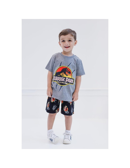 Conjunto camiseta y pantalones cortos Jurassic World 10-12 años