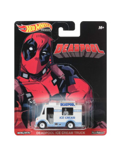 Camión de Helados Hot Wheels Deadpool 1:64 99.58g