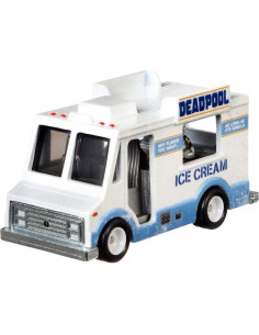 Camión de Helados Hot Wheels Deadpool 1:64 99.58g 2