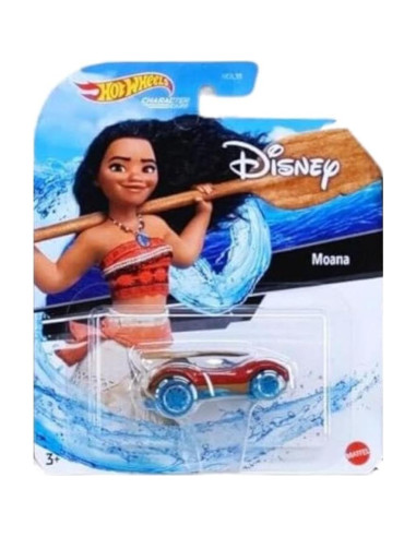 Paquete de 2 Vehículos Hot Wheels Disney Moana y Maui