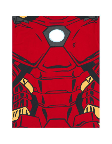 Camiseta de Cosplay Marvel Iron Man para Niños y Adultos