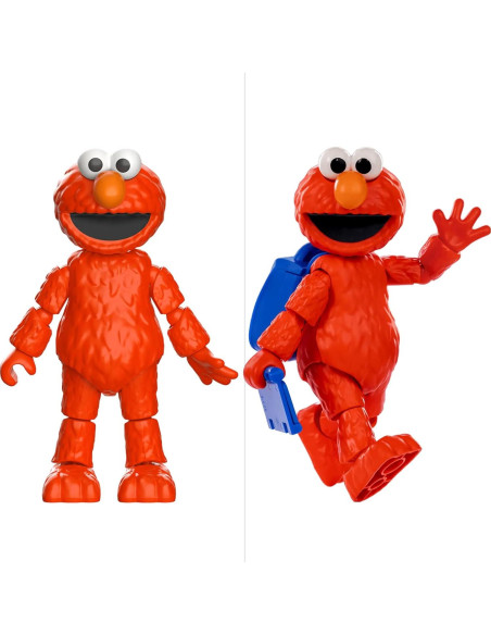 Figuras posables Blokees Sesame Street - Elmo, Big Bird, Cookie Monster, Ally