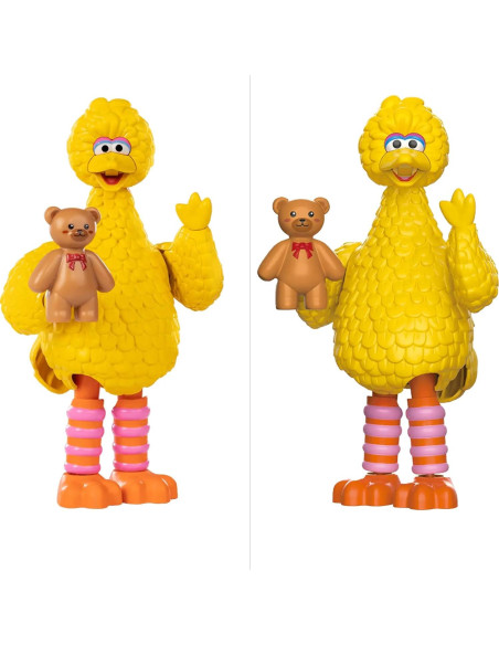 Figuras posables Blokees Sesame Street - Elmo, Big Bird, Cookie Monster, Ally