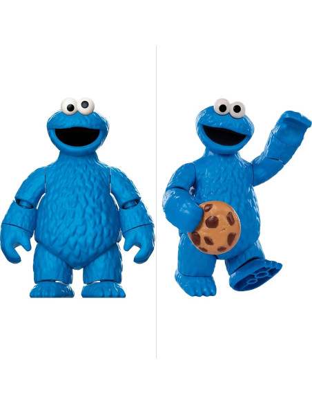 Figuras posables Blokees Sesame Street - Elmo, Big Bird, Cookie Monster, Ally