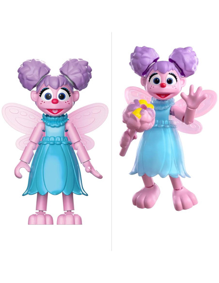 Figuras posables Blokees Sesame Street - Elmo, Big Bird, Cookie Monster, Ally