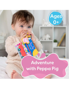 Libro Suave Peppa Pig Kids Preferred 16.5x12.7cm para Bebés 2