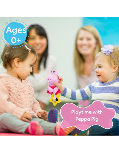 Juguete de Actividad Peppa Pig 3D - Mordedor y Sonajero 23 cm