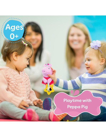 Juguete de Actividad Peppa Pig 3D - Mordedor y Sonajero 23 cm