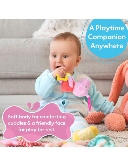 Juguete de Actividad Peppa Pig 3D - Mordedor y Sonajero 23 cm
