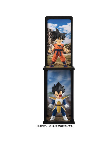 Figura de acción Vegeta Buddies Dragon Ball Z Bandai 12.7 cm