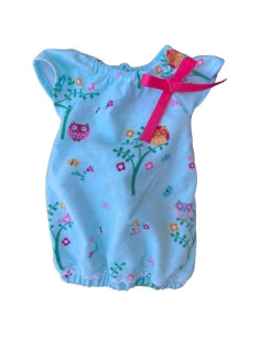 Saco de Sueño Búho Turquesa para Muñecas Cabbage Patch 30-33 cm
