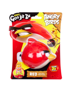Figura Estirable Angry Birds Bandai Goo JIT Zu 8.5x12x8 cm