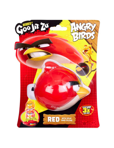 Figura Estirable Angry Birds Bandai Goo JIT Zu 8.5x12x8 cm