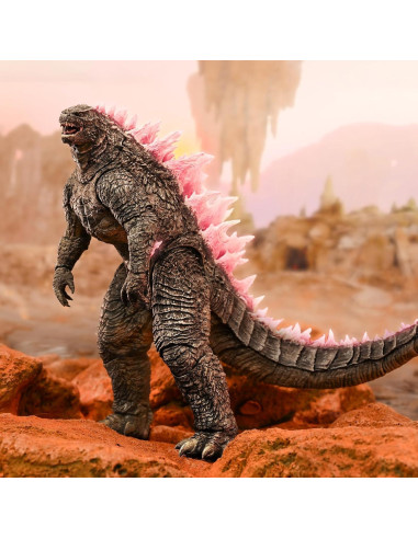 Figura de Acción Hiya Toys Rey de los Monstruos 18 cm Rojo