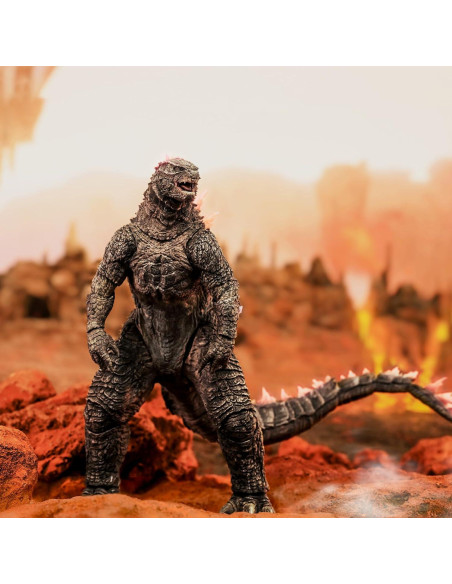 Figura de Acción Hiya Toys Rey de los Monstruos 18 cm Rojo