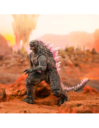 Figura de Acción Hiya Toys Rey de los Monstruos 18 cm Rojo