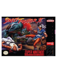 Juego de Video Street Fighter II Renovado para Super Nintendo