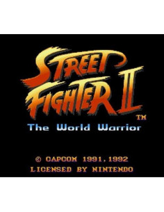 Juego de Video Street Fighter II Renovado para Super Nintendo 2