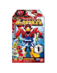 Conjunto Mini Power Ranger Zyuohger DX Rey 5 Figuras Bandai