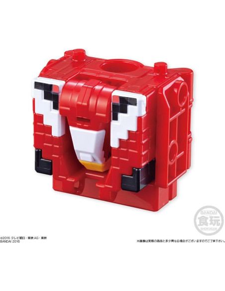 Conjunto Mini Power Ranger Zyuohger DX Rey 5 Figuras Bandai