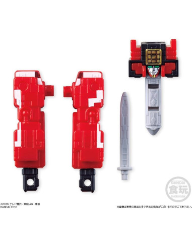 Conjunto Mini Power Ranger Zyuohger DX Rey 5 Figuras Bandai