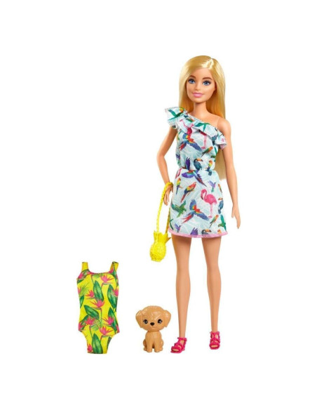 Muñeca Barbie Cumpleaños Perdido Mattel 29.8 cm