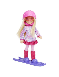 Muñeca Barbie Chelsea Snowboarder con Accesorios - Mattel