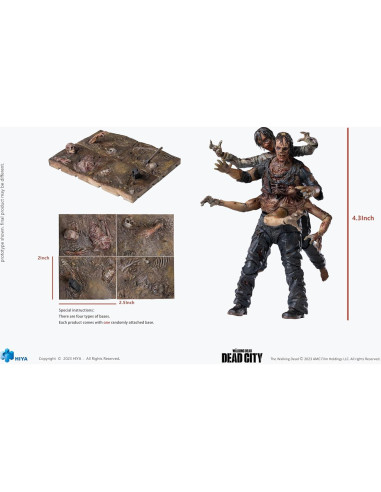 Figura de Acción Rey Caminante Hiya Toys 10.67 cm The Walking Dead