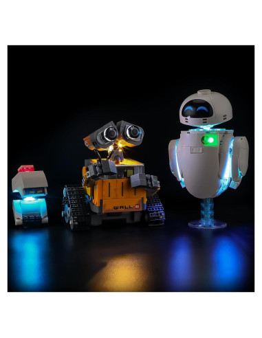 Kit de Iluminación LED Yeabricks para LEGO 43279 Disney WALL-E