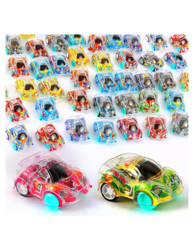 50 Mini Coches de Retroceso QSONSELL para Niños - Juguetes